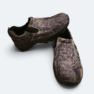 Outdoor Kids Camo Slip On Shoes Boys Size 3 Loafers